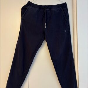 Mack Weldon Men’s Ace Sweatpants Joggers Navy Blue Size medium